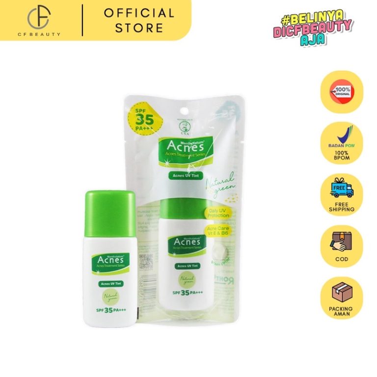 Acnes Uv Tint Natural Green 30gr