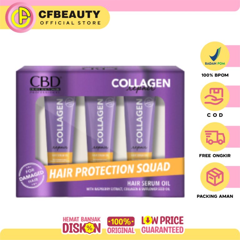 CBD Collagen Repair Hair Serum Oil 3x10ML
