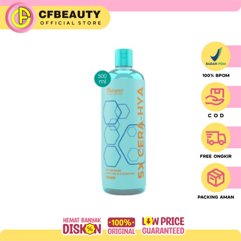 Autumn 5x Cera Hya Skin Barrier Moisture & Hydrating Toner 500ml