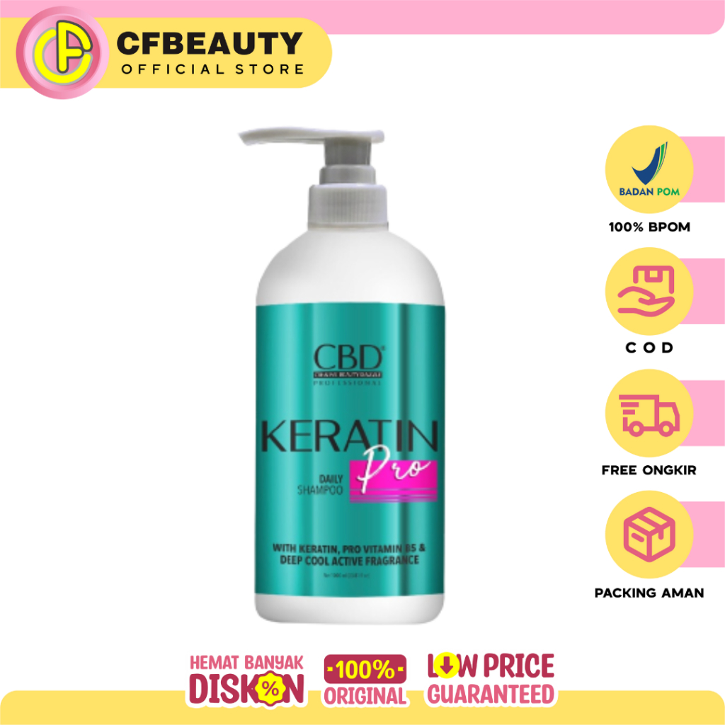 CBD Professional Keratin Pro Daily Shampoo 1000ml
