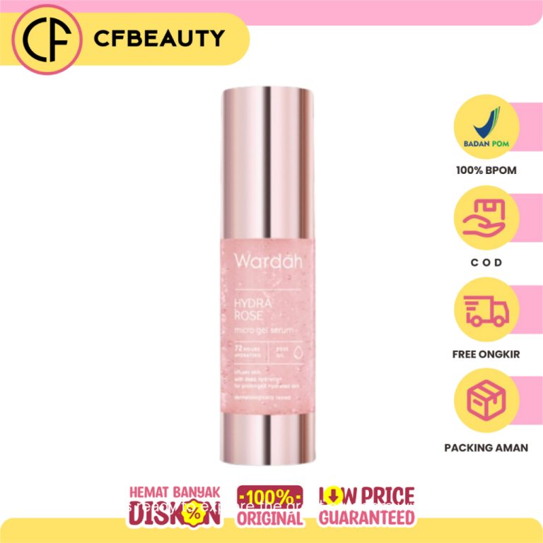 Wardah hydra rose micro gel serum 30ml