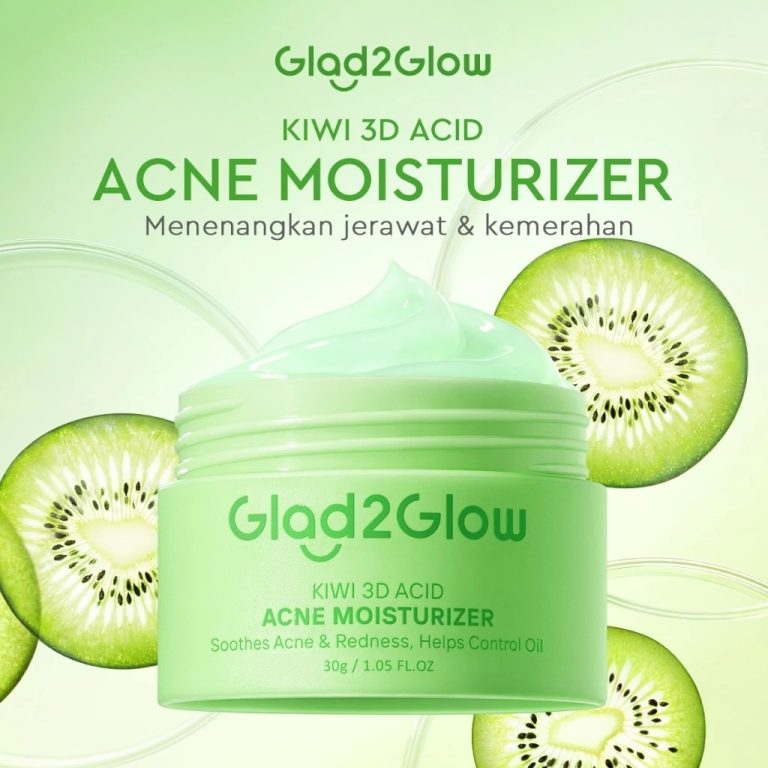 Glad2Glow Kiwi 3D Acid Acne Moisturizer 30G