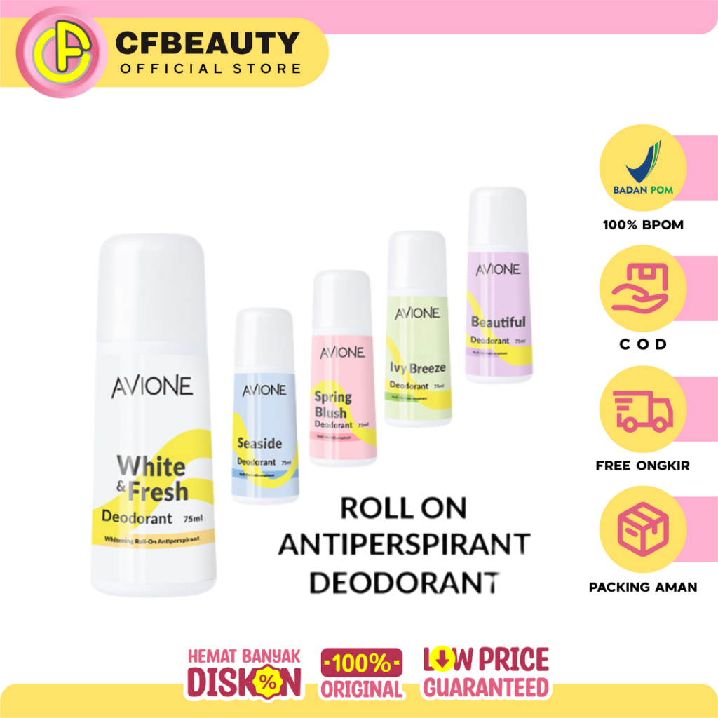 Avione Roll On Deodorant 75Ml Beautiful