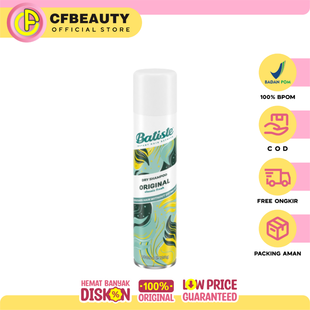 Batiste Dry Shampoo Clean & Classic Original 200ML