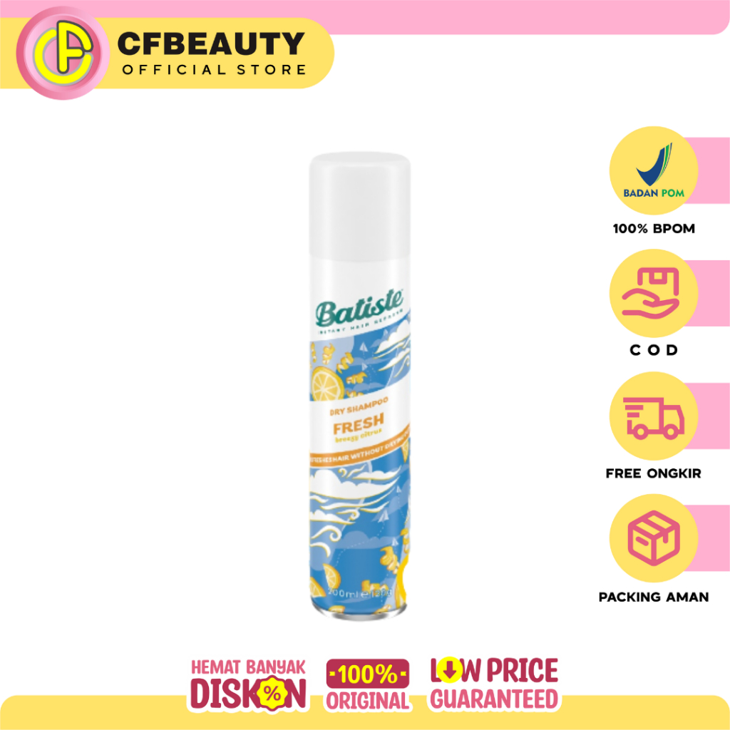 Batiste Dry Shampoo Light & Breezy Fresh 200ML