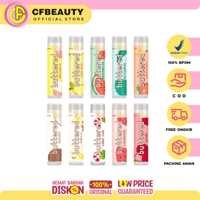 Buttered Premium Lip Balm Unscented 4,8gr