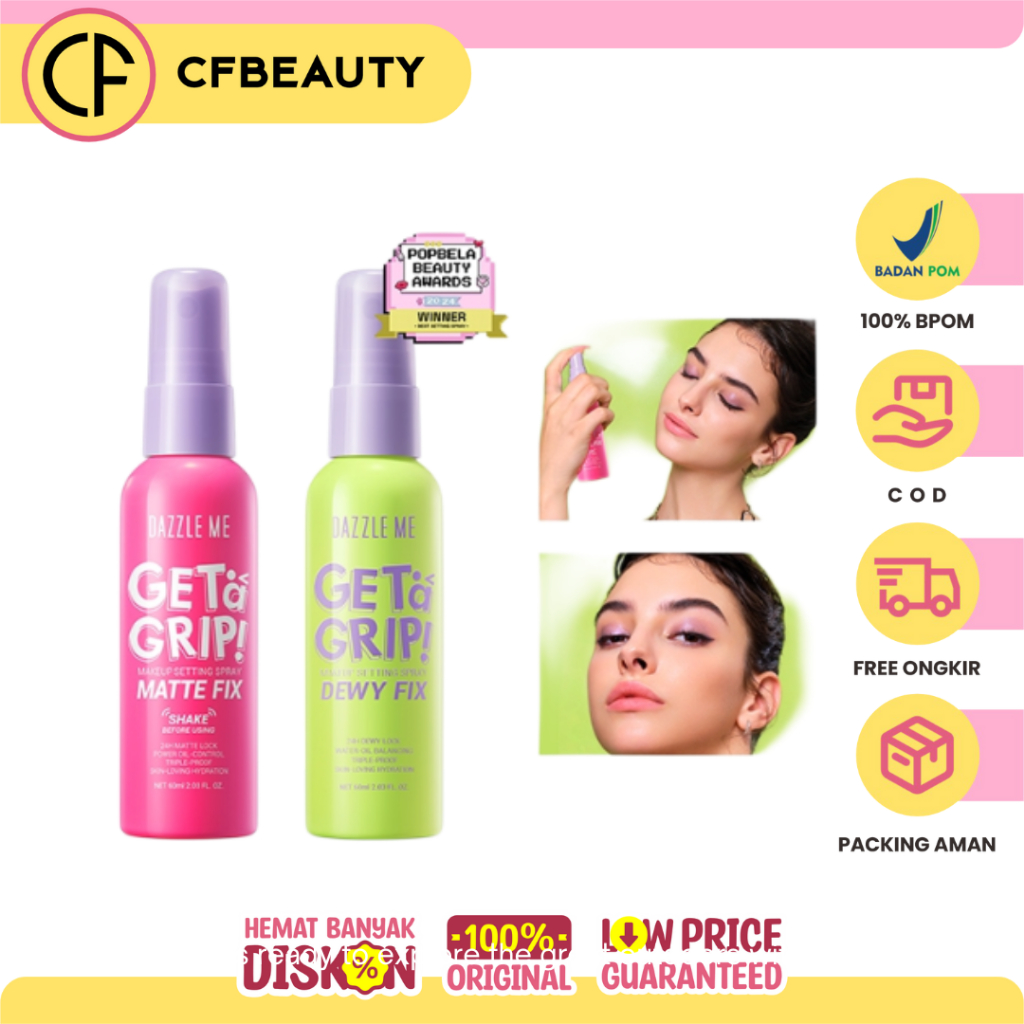 Dazzleme Get A Grip Makeuop Setting Spray