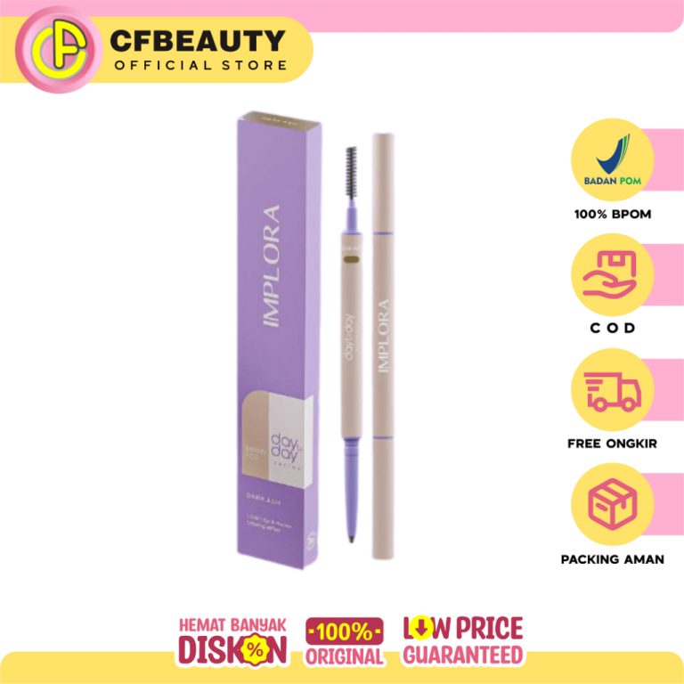 Implora Day2Day Brow Pop Pensil Alis Matic Darkbrown