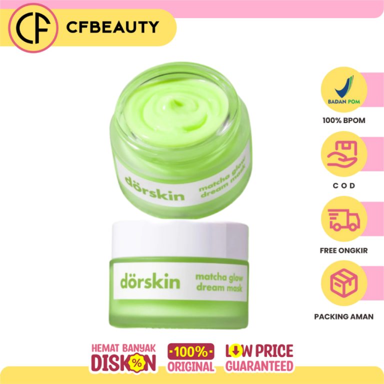Dorskin Matcha Glow Dream Sleeping Mask Brightening Masker