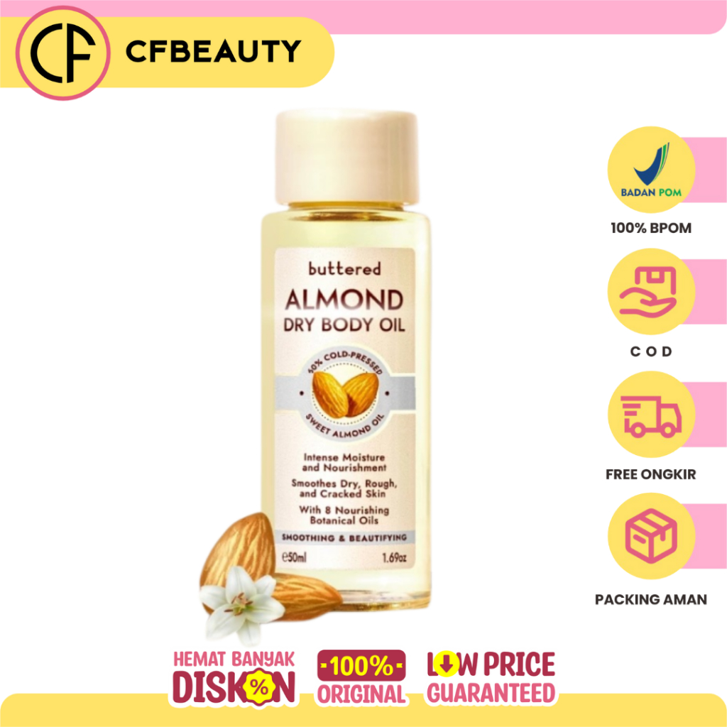 Buttered Almond Dry Body Oil 120ml