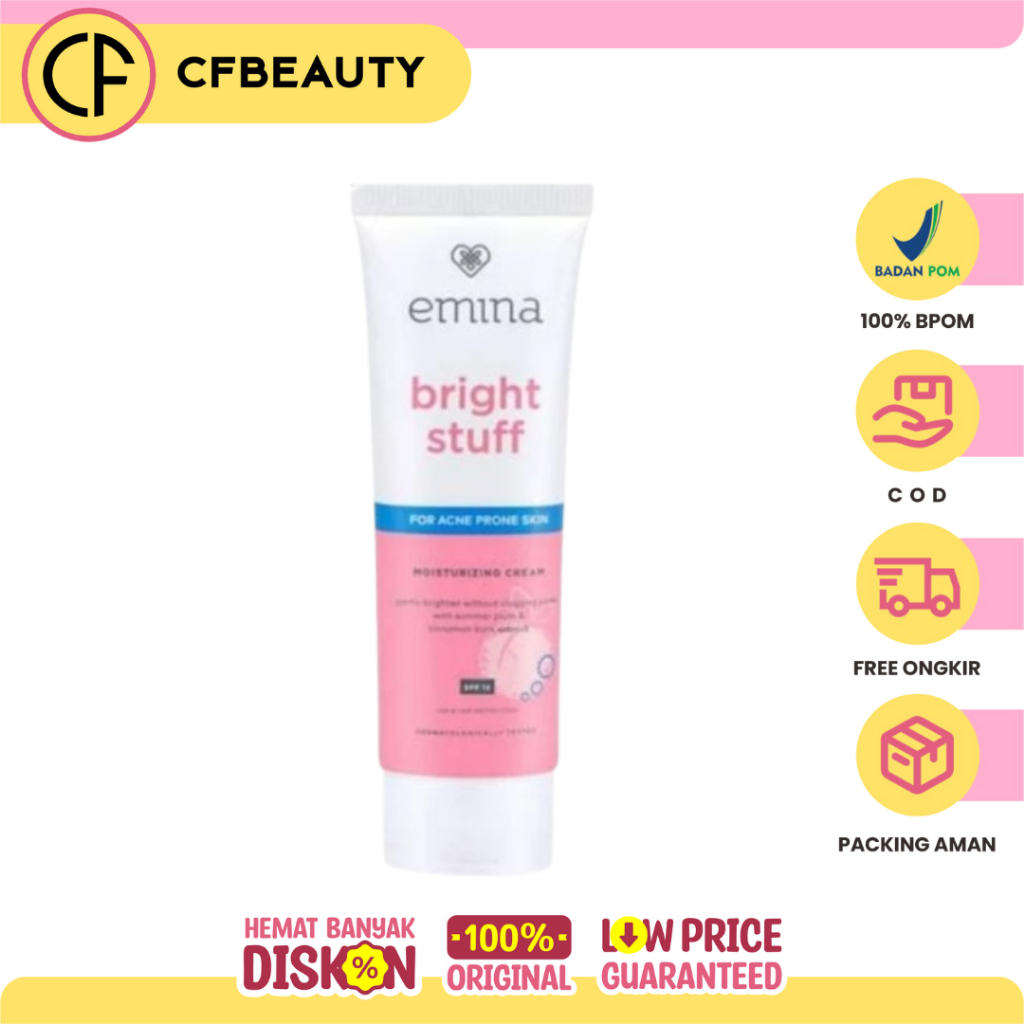 Emina Bright Stuff For Acne Prone Skin Moisturizing Cream 20 Ml