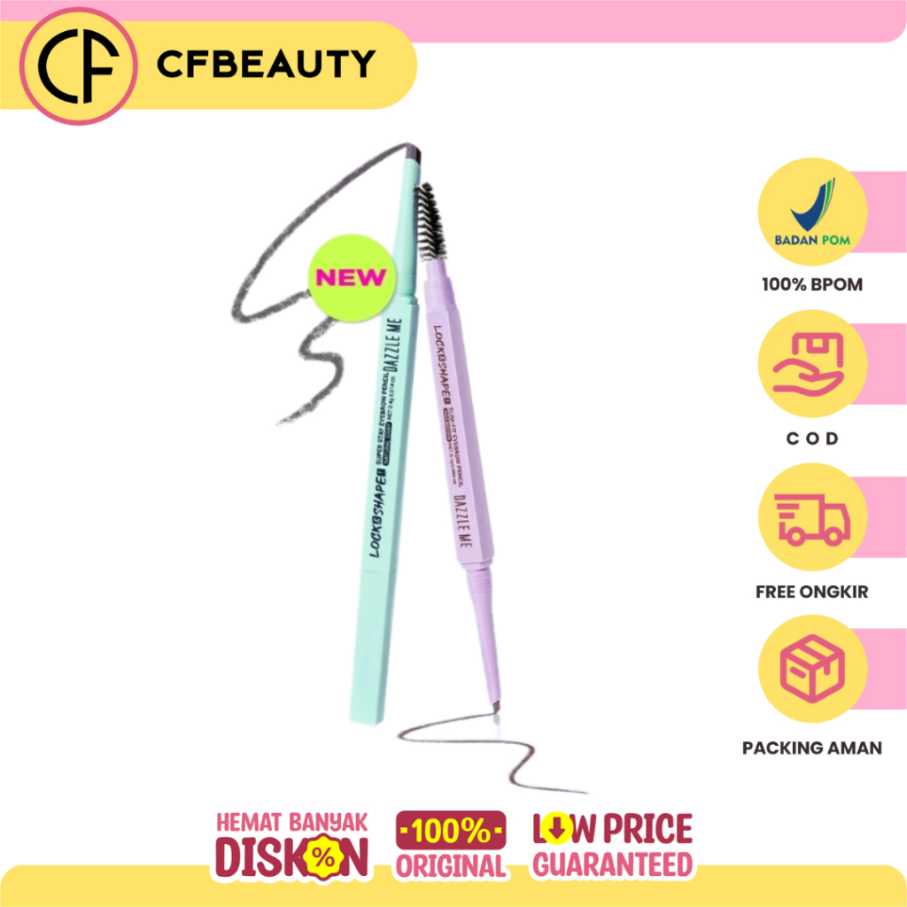 Dazzle Me Lock&Shape Slim Fit Eyebrow Pencil Natural Gray 0,1Gr