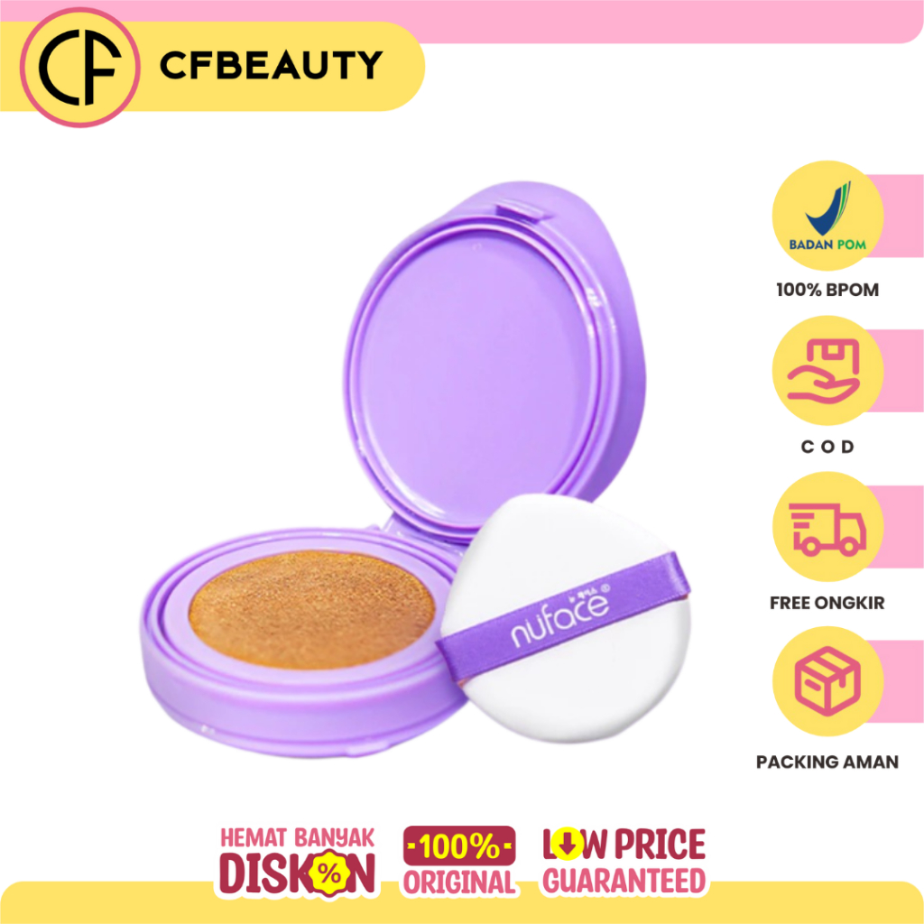 Nuface Flawless Serum Cushion 03 Warm Beige
