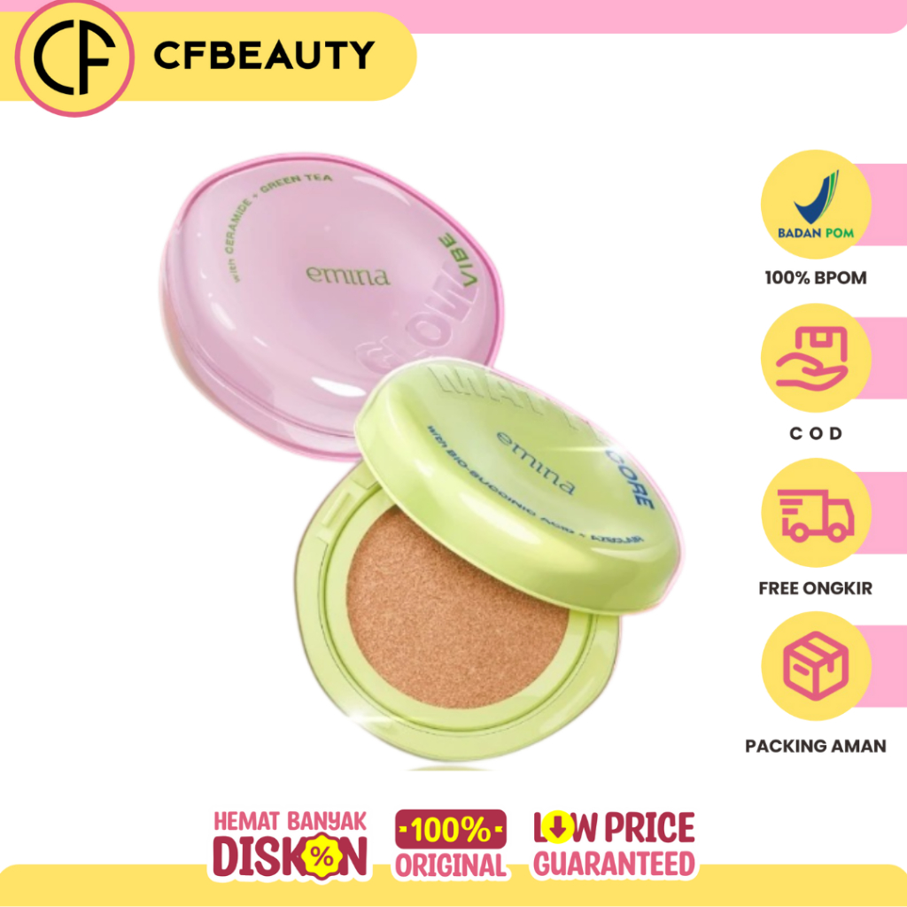 Emina Glow Vibe Cushion 003 Chai