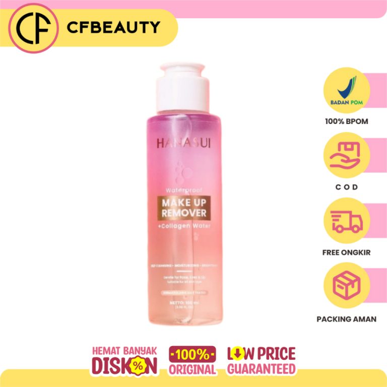 Hanasui Waterproof Make Up Remover + Collagen Water