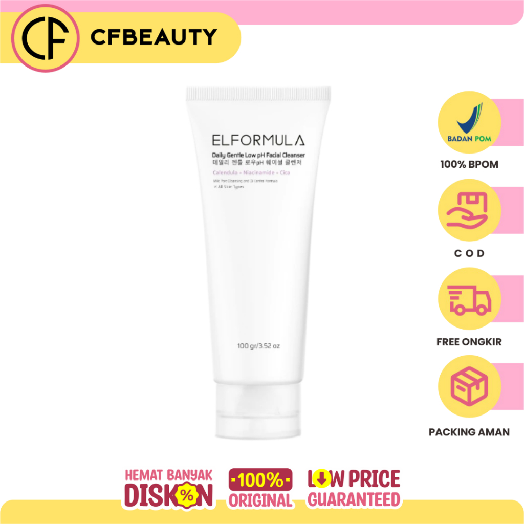 Elformula Daily Gentle Low Ph Facial Cleanser 100gr