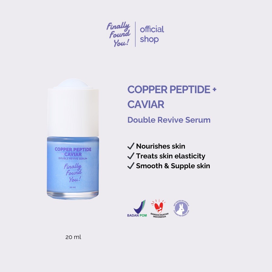 Finally Found You! Copper Peptide + Caviar Double Revive Serum 20ml
