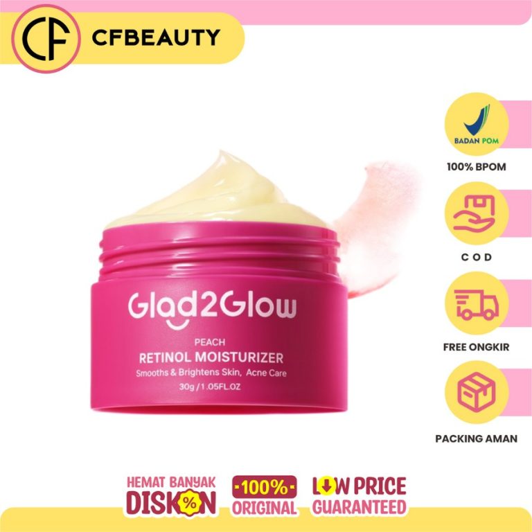 Glad2glow Peach Retinol Moisturizer 30g