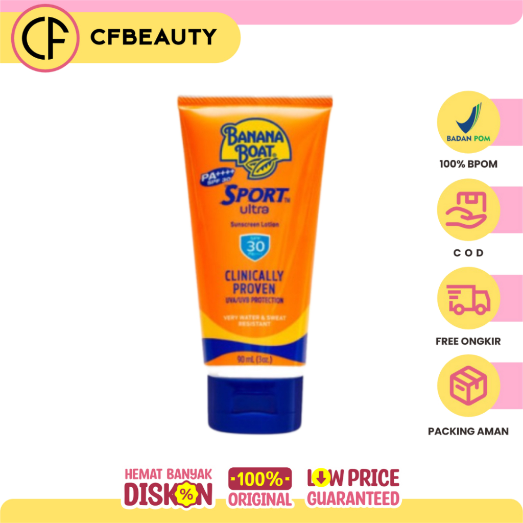 Banana Boat Sport Ultra Sunscreen Lotion Spf 50 PA++++ 90ml