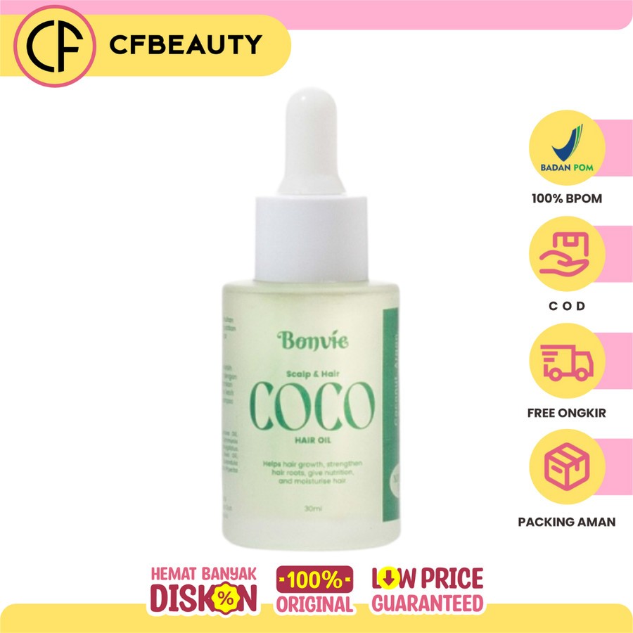 Bonvie Scalp & Hair Coco Hair Oil 30Ml