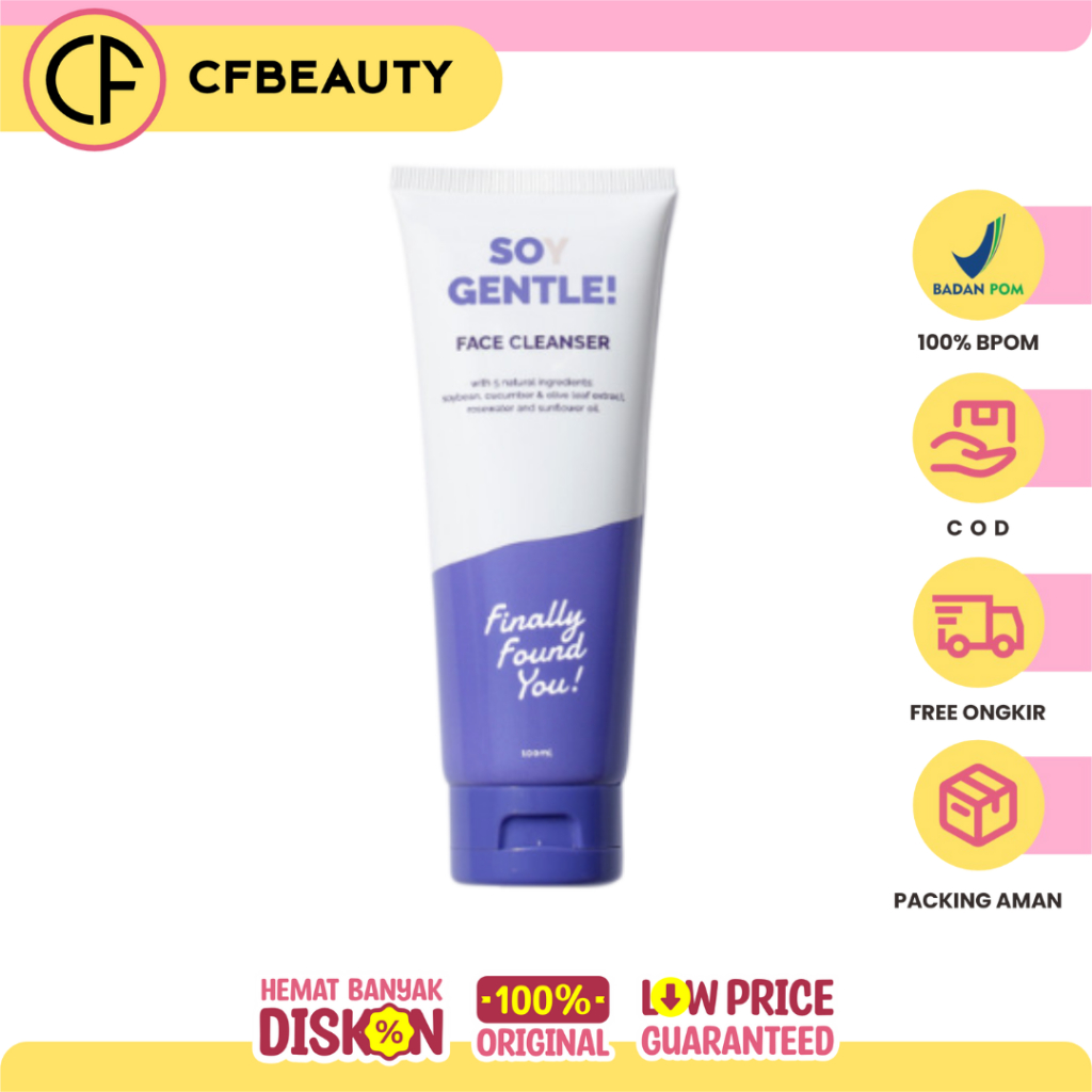 SOY Gentle Face Cleanser Finally Found You! 100ml