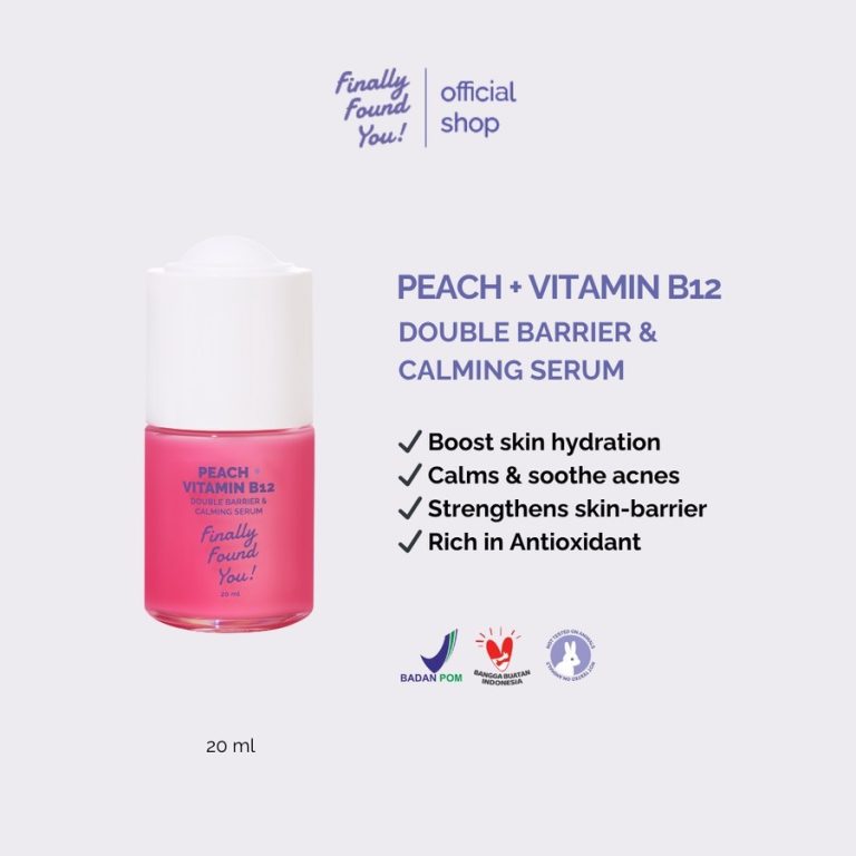 FFY Peach + Vitamin B12 Double Barrier & Calming Serum 20ml
