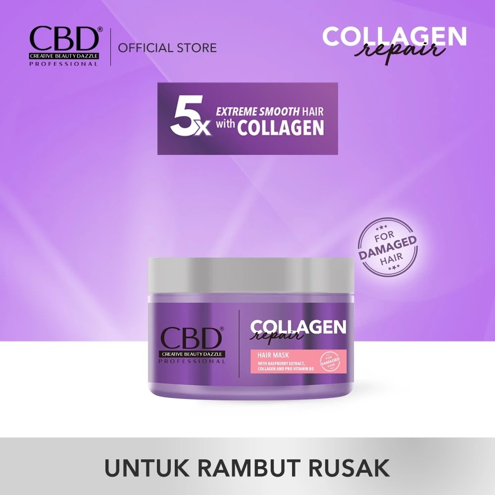 Cbd Collagen Repair Hair Mask 250G