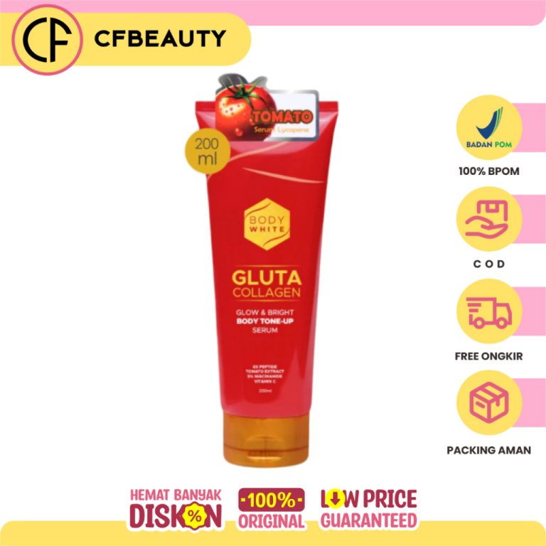 Body White Gluta Collagen Body Tone-Up Serum 200ml