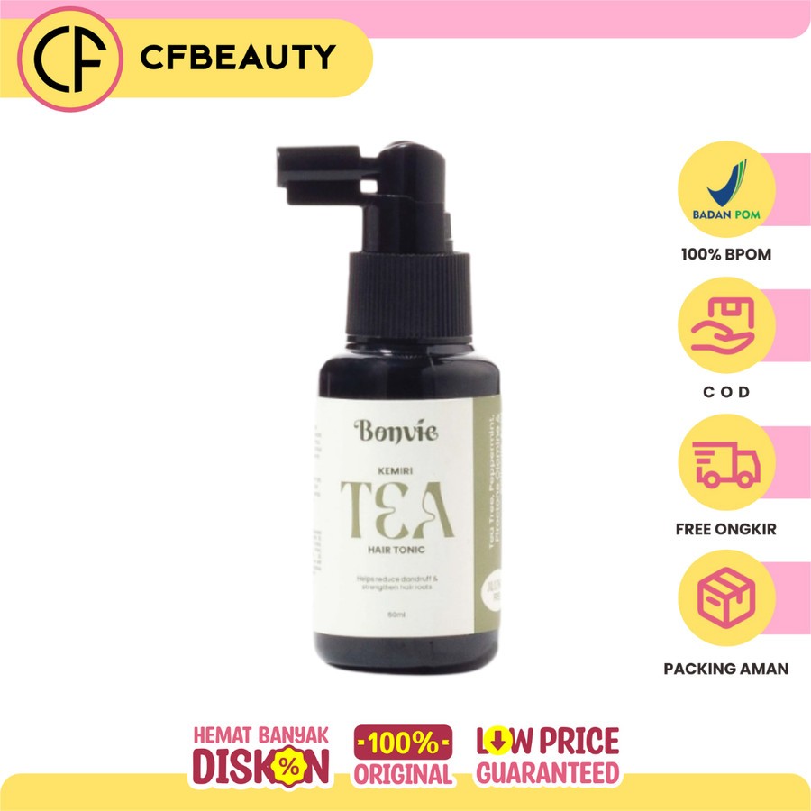Bonvie Kemiri Tea Hair Tonic 60Ml