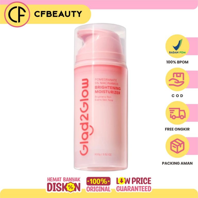 Glad 2 Glow Pomegranate Brightening Moisturizer Pump 100gr
