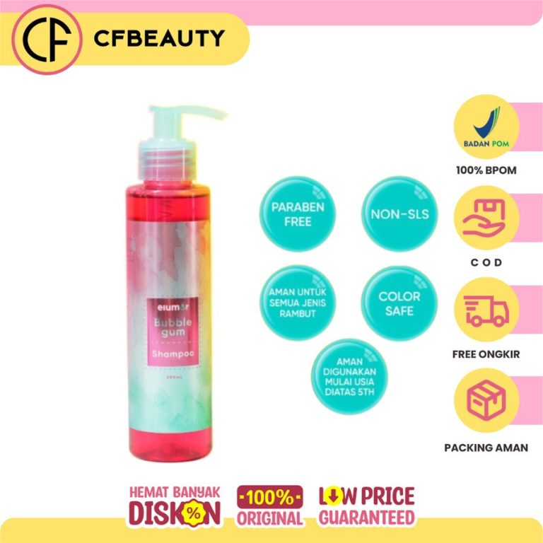 Elumor Bubble Gum Shampo 200ml