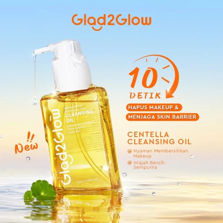 Glad 2 Glow Madagascar Centella Light Cleansing Oil 100ml