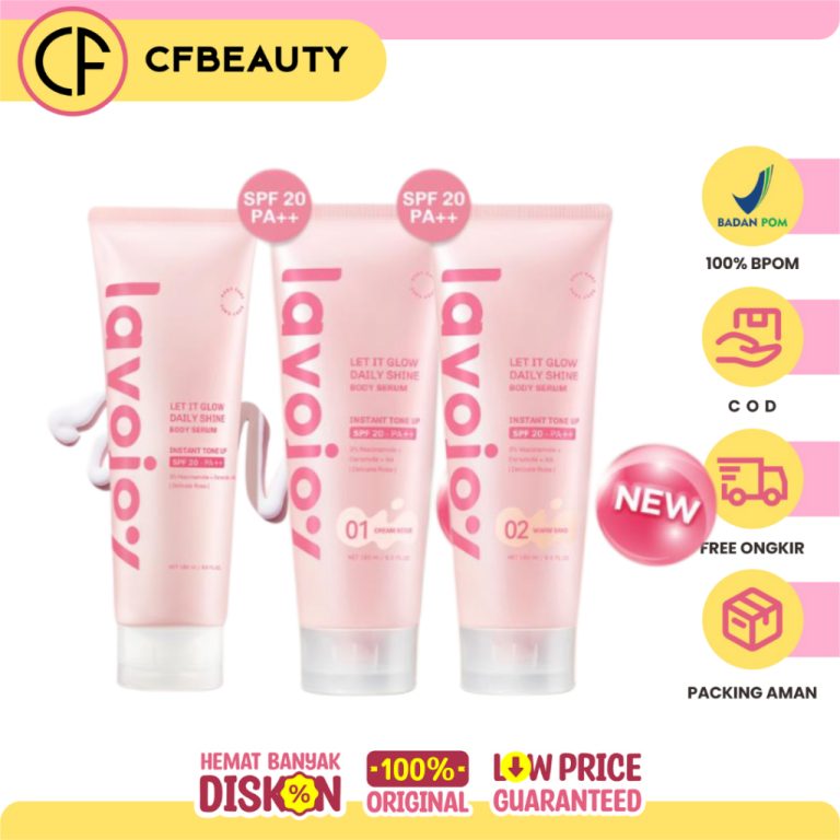 Lavojoy Let It Glow Daily Shine Body Serum Instant Tone Up 03 Golden Honey 180Ml