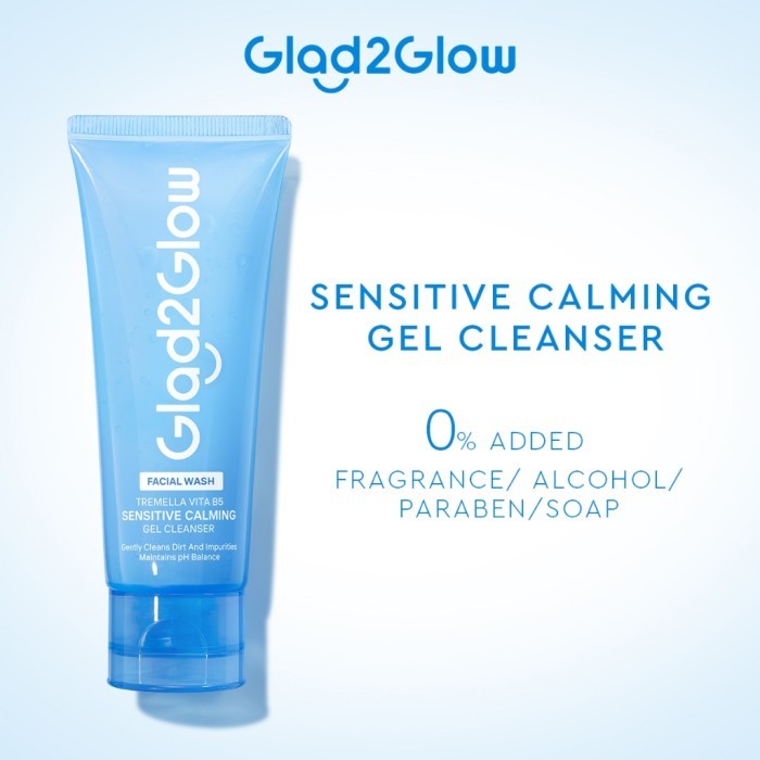 Glad 2 Glow Tremella Vita B5 Sensitive Calming Gel Cleanser