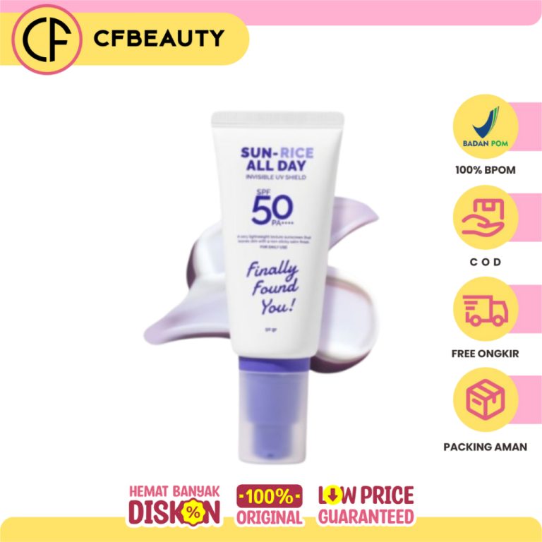 Finally Found You! Sun-Rice All Day Invisible UV Shield SPF 50 PA++++ 50gr
