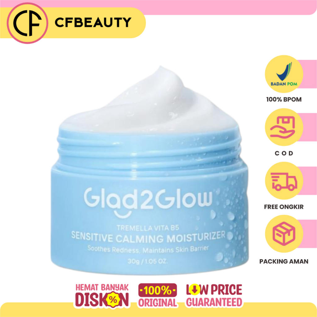 Glad 2 Glow Tremella Vita B5 Sensitive Calming Moisturizer 30gr