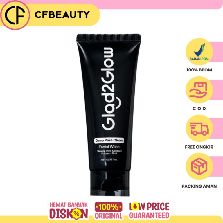 Glad2Glow Deep Pore Clean Facial Wash 70ml