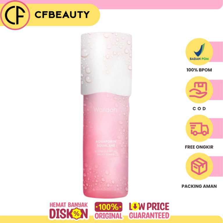 Wardah Aquaporin Squalane Bounce & Glow Milky Toner 95ml