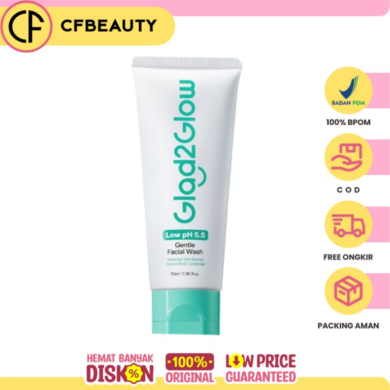 Glad2Glow Low Ph 5,5 Gentle Facial Wash 70Ml