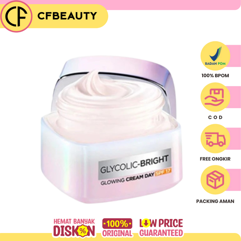 L’Oreal Paris Glycolic Bright Glowing Day Cream SPF17/18 – 50ml