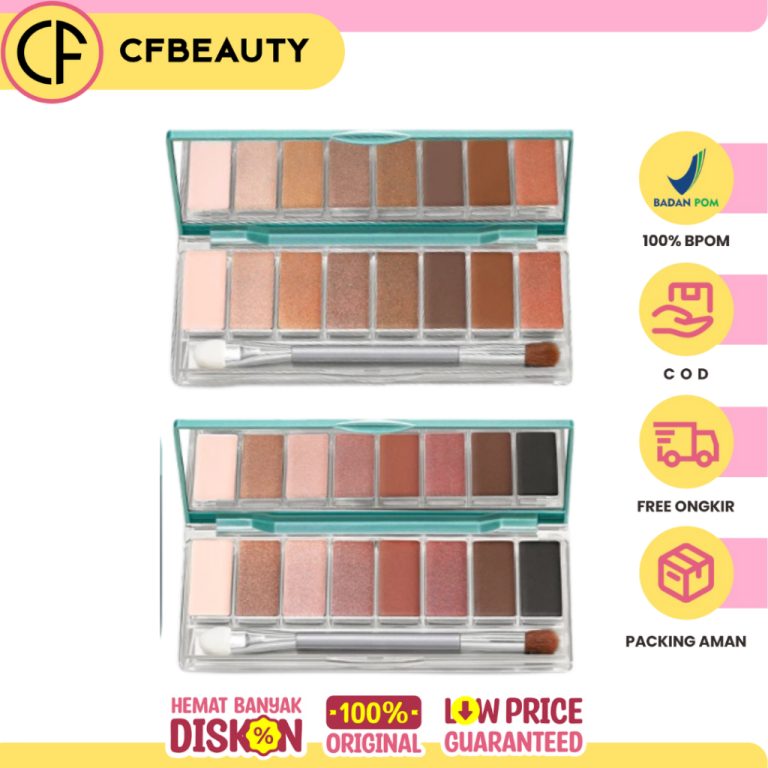 Wardah Exclusive Eyeshadow Palette 02 Rose Glow