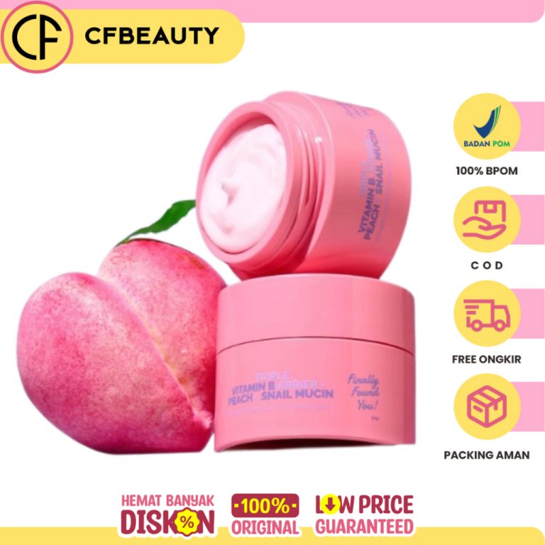 Finally Found You Triple Vitamin B-arrier+Peach+Snail Mucin Moisturizing 50gr