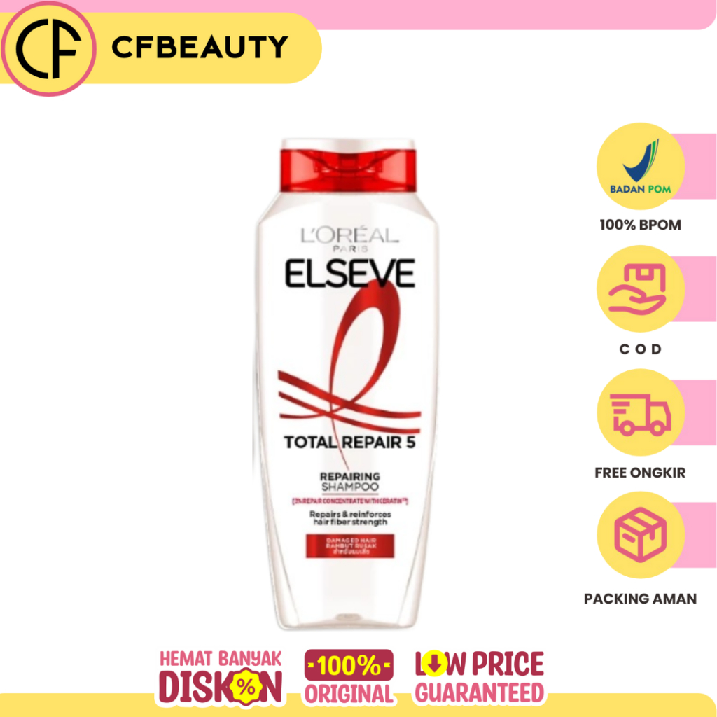 Loreal Paris Els Total Repair 5 Shampo 280ml