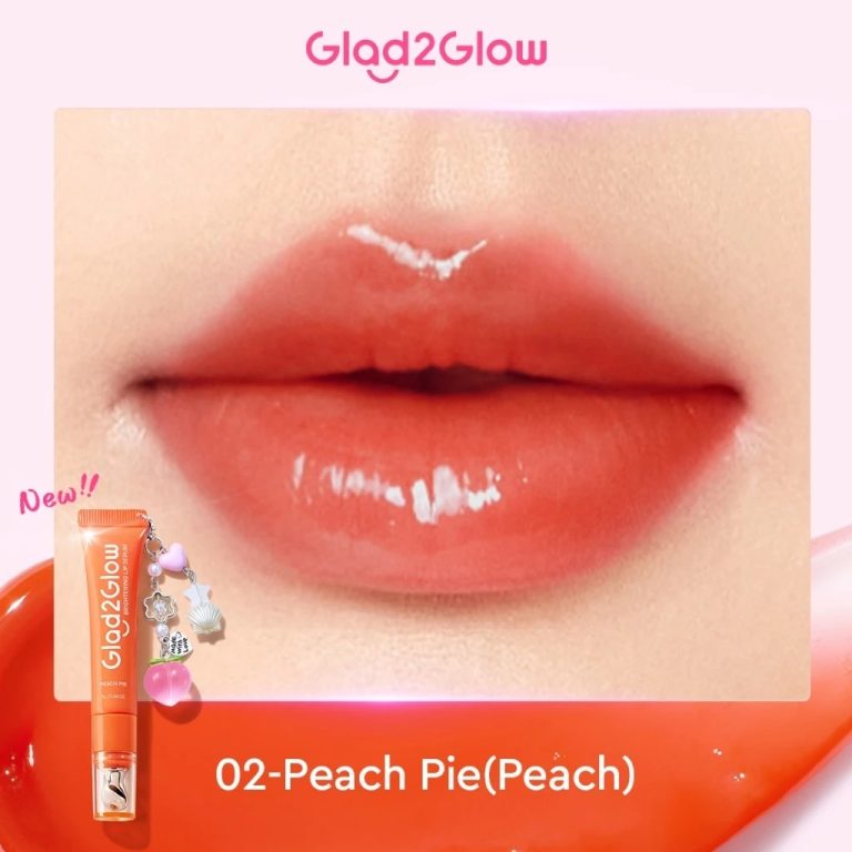 Glad2Glow Brightening Lip Serum Peach Pie