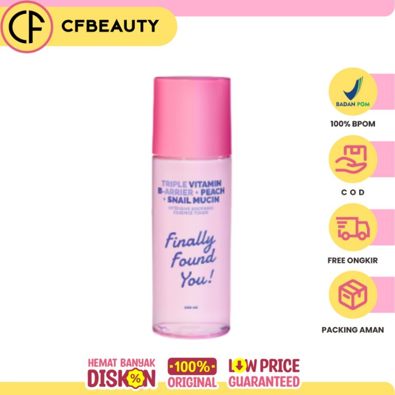 Finally Found You Triple Vitamin B-arrier+Peach+Snail Mucin Essence Toner 100ml