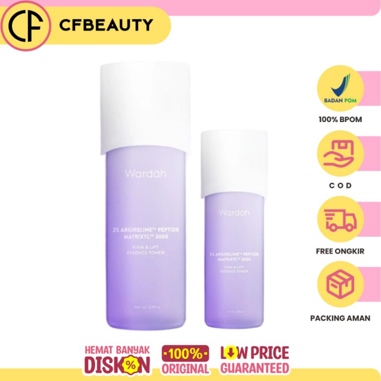 Wardah 2% Argireline Peptide Firm & Lift Essence Toner 50ml