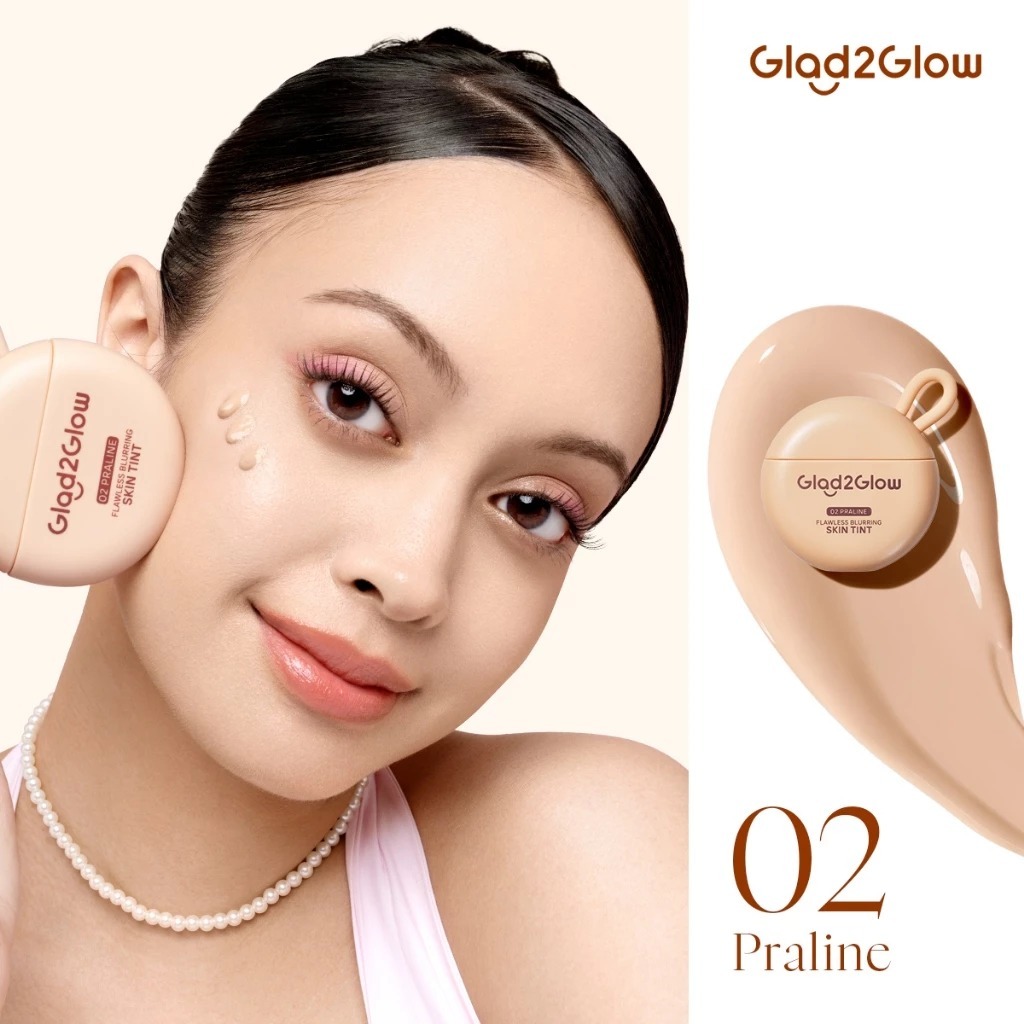 Glad2Glow Flawless Bluring Skin Tint 02 Praline 30G