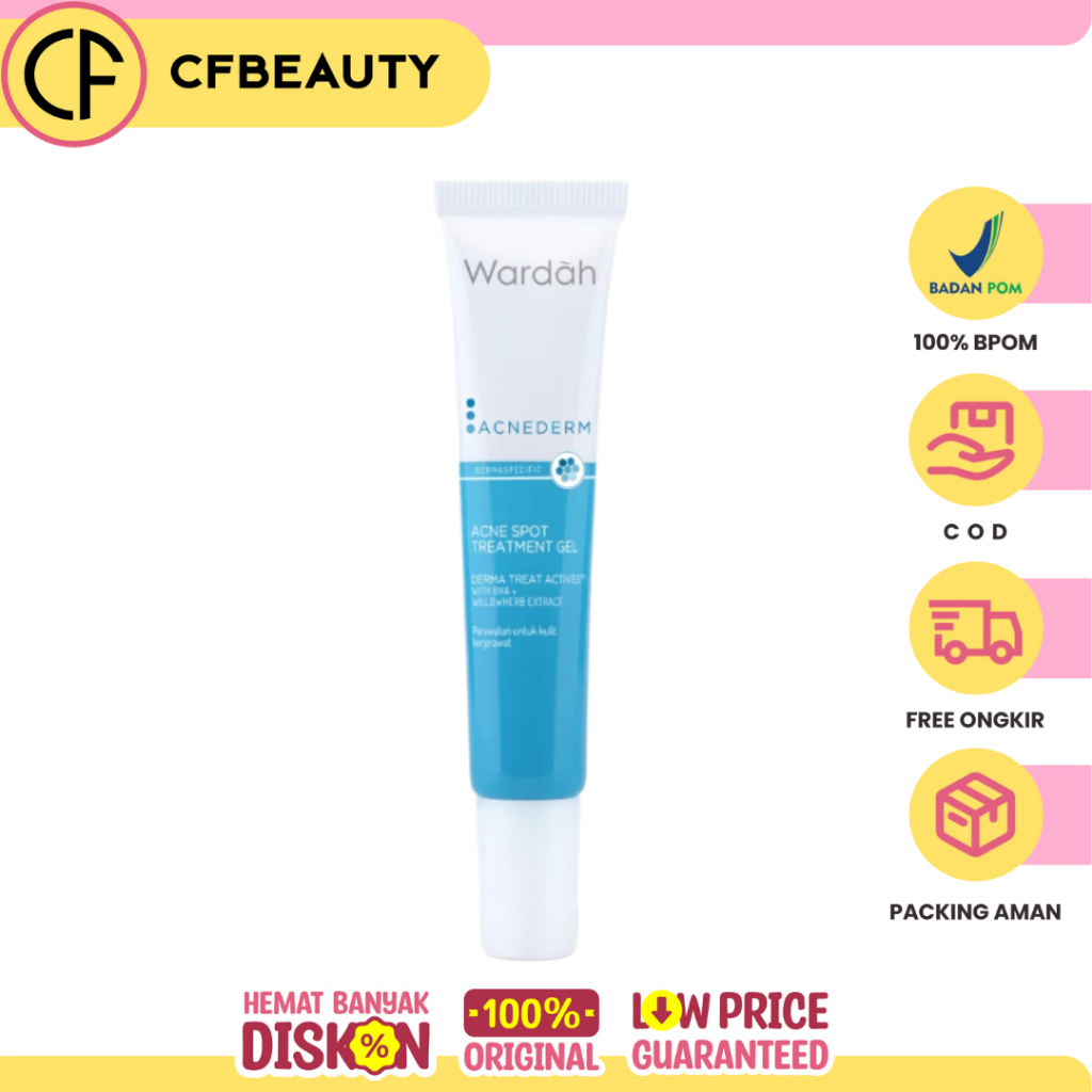 Wardah Acnederm Acne Spot Treatment Gel 15 ml (Pc(s))