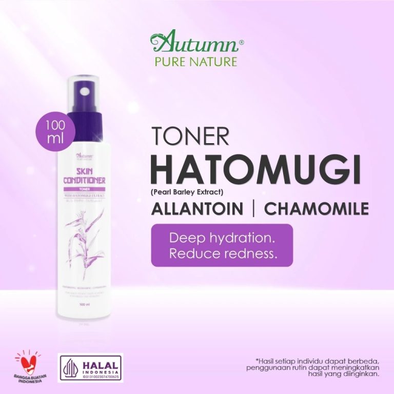 Autumn Skin Conditioner Toner With Hatomugi Extract 100ml