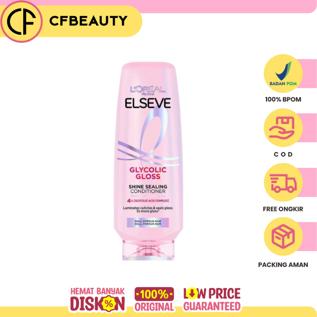 Loreal Els Glycolic Gloss Conditioner 175ml